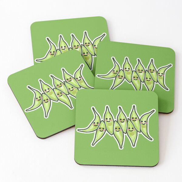 Item preview, Cute Algae Smiley Face: Green microalgae Scenedesmus, Gift for Scientist, plankton cartoon designed and sold by thurakitdew.