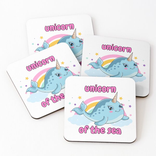 Item preview, Narwhal Unicorn of The Sea designed and sold by kuremureDesign.