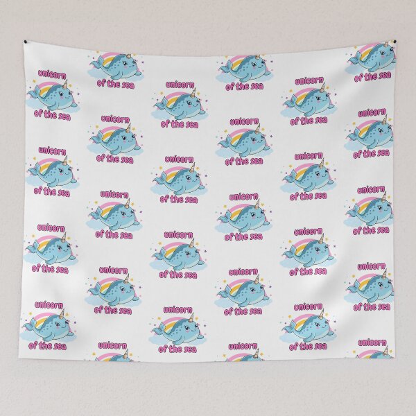 Item preview, Narwhal Unicorn of The Sea designed and sold by kuremureDesign.