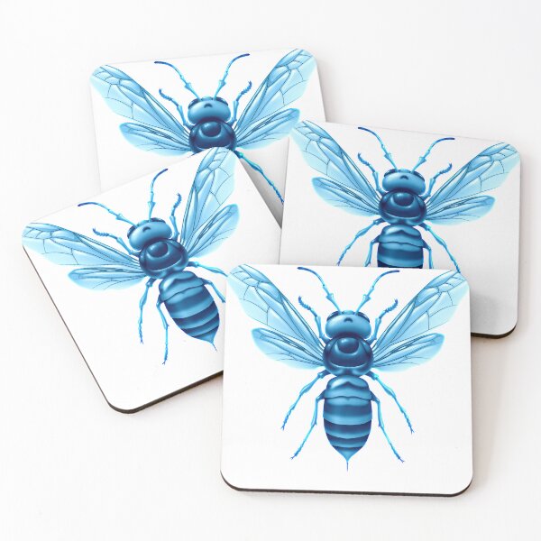 Item preview, Blue Hornet Wasp  designed and sold by lightidea.