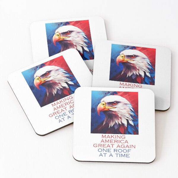 Item preview, Roof Cleaning - MAGA, American Eagle, Patriotic designed and sold by PowerWashing.