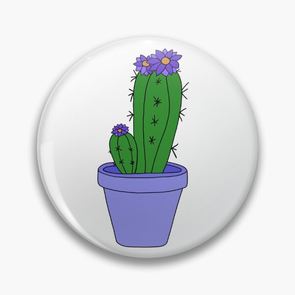 Item preview, Purple Pot Cactus designed and sold by NorahMaeDesigns.