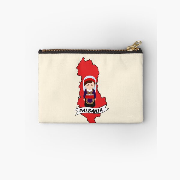 Item preview, Albania Flag Map (Girl)  designed and sold by Stefan Z..