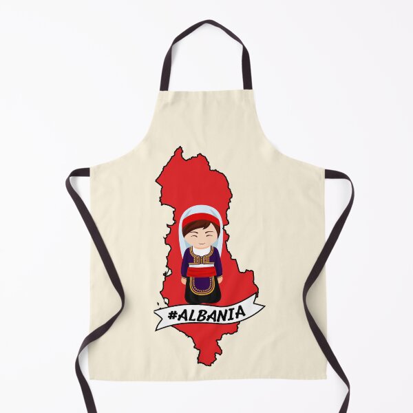 Item preview, Albania Flag Map (Girl)  designed and sold by Stefan Z..