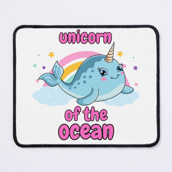 Item preview, Narwhal Unicorn of The Ocean designed and sold by kuremureDesign.