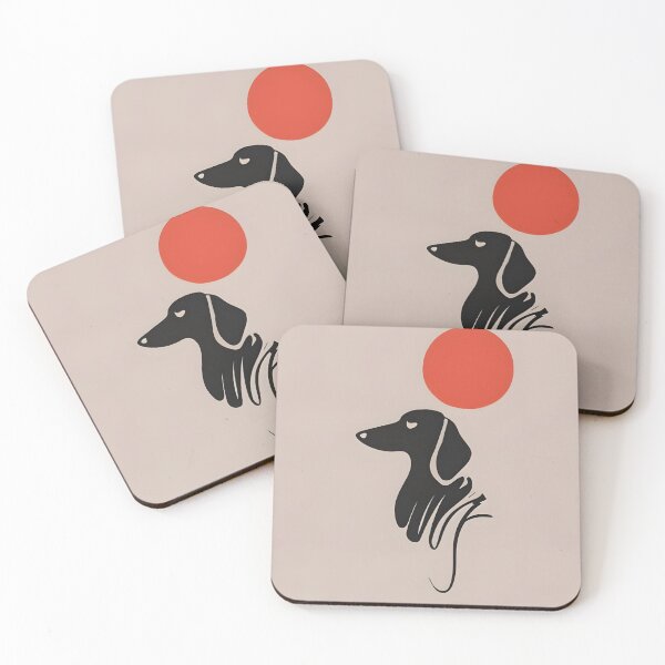Item preview, Dachs in Japan designed and sold by DachshundsOnRB.