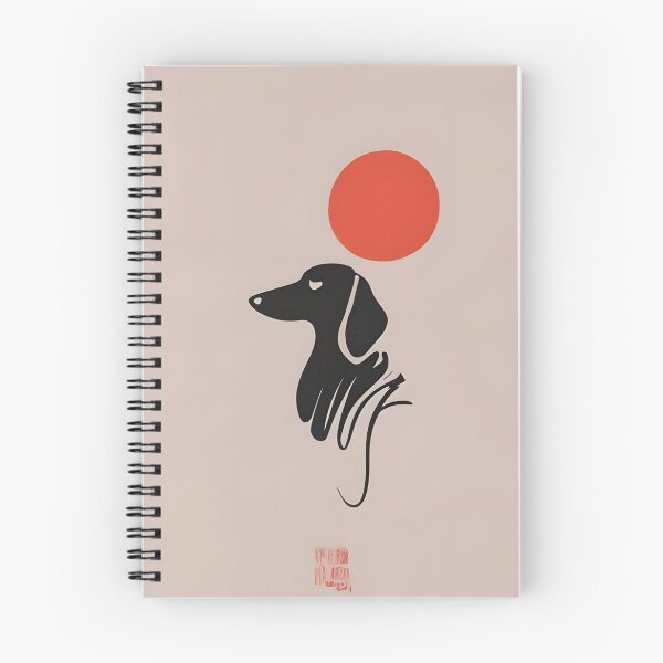 Item preview, Dachs in Japan designed and sold by DachshundsOnRB.