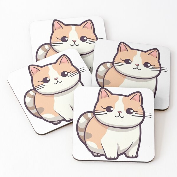 Item preview, Cute Cat from the Kitty Sticker Pack designed and sold by STICKERSLALA.