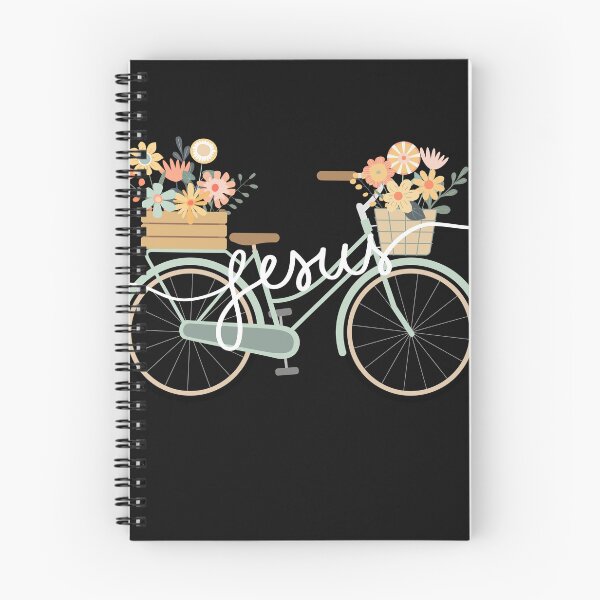 Item preview, Jesus Flower Bike-pastel sticker designed and sold by Faithandpattern.