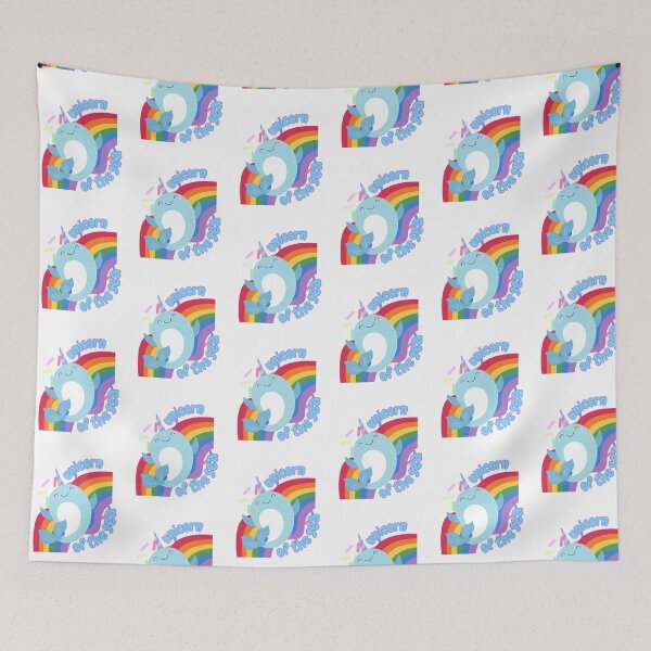 Item preview, Unicorn of The Sea Narwhal designed and sold by kuremureDesign.