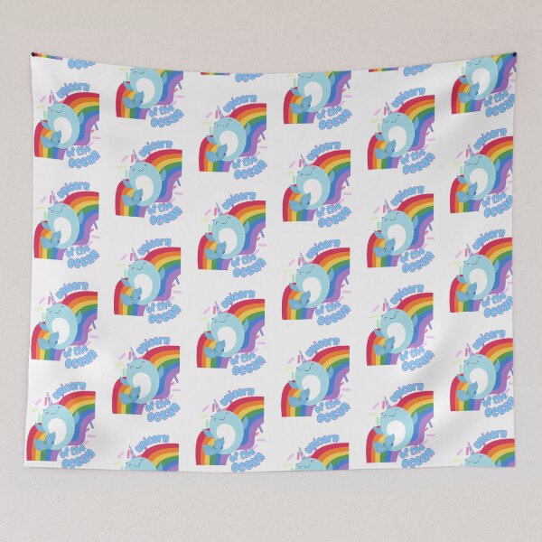 Item preview, Unicorn of The Ocean Narwhal  designed and sold by kuremureDesign.