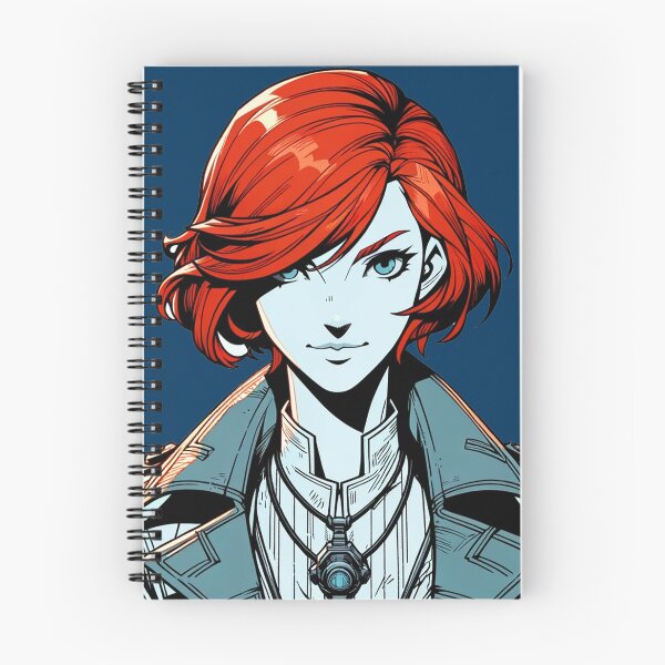 Item preview, Captivating Anime Girl Portrait - Stylish Otaku Fashion designed and sold by 72artteam.