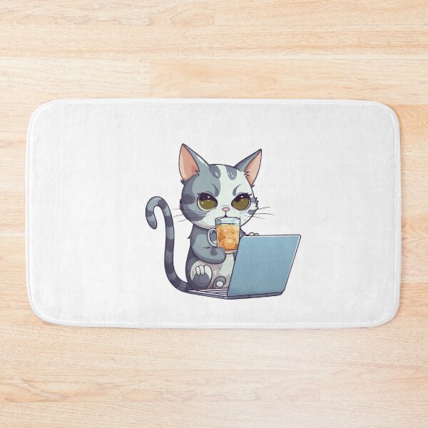 Item preview, Copy of Cat tea time from the Kitty Sticker Pack designed and sold by STICKERSLALA.