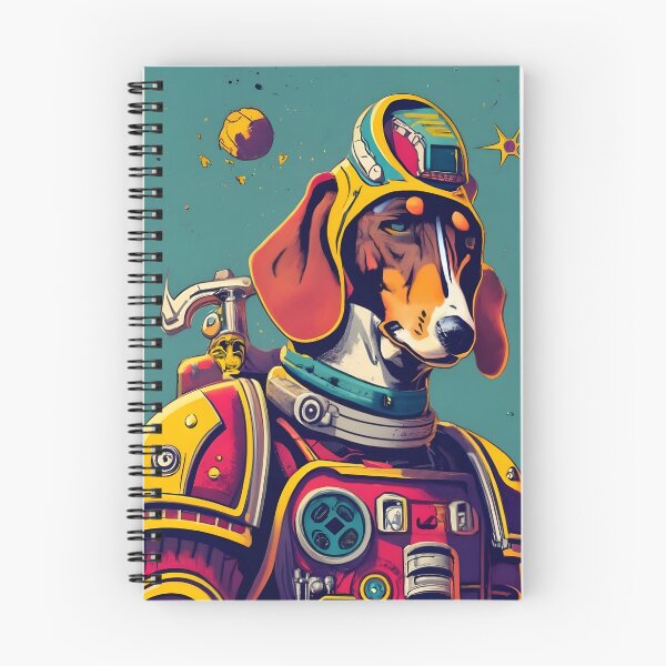 Item preview, Dach in space designed and sold by DachshundsOnRB.