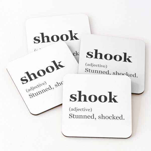 Item preview, shook Dictionary definition Design (Original) designed and sold by marina ralston.