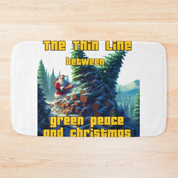 Item preview, Green Peace and Christmas  designed and sold by RoyalMob.