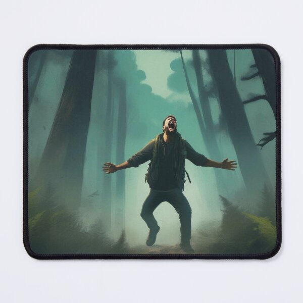 Item preview, Alone in the silent forest designed and sold by oxARTox.