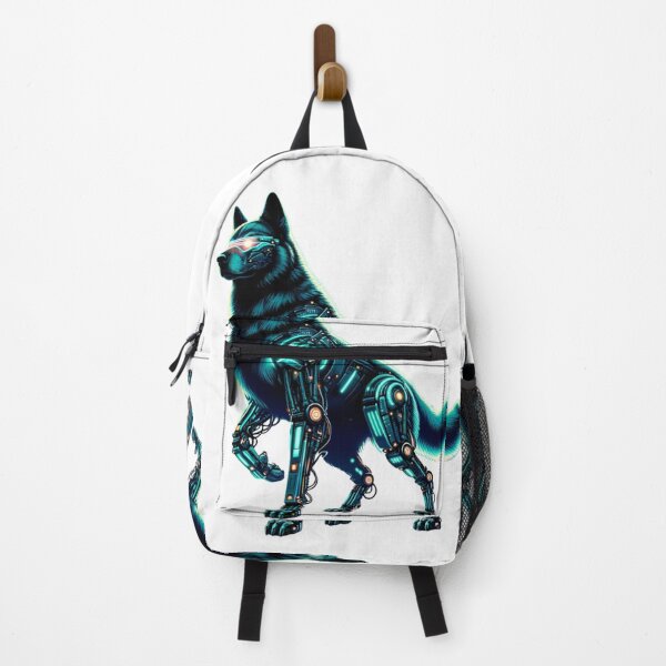 Item preview, Neon Guardian - Cyber Dog designed and sold by MrAI-Store.