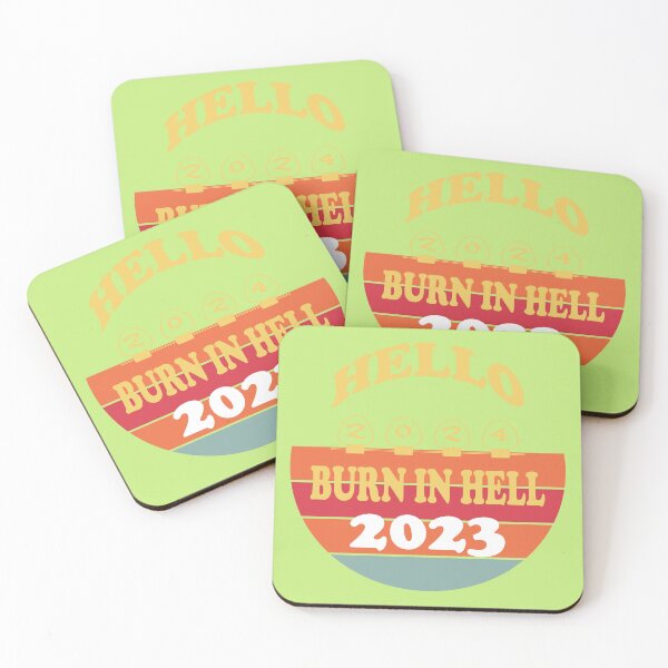 Item preview, Hello 2024 Burn in Hell 2023 T-shirt SVG designed and sold by Eshat Zaman Munna(Your account ID is: 5776717).