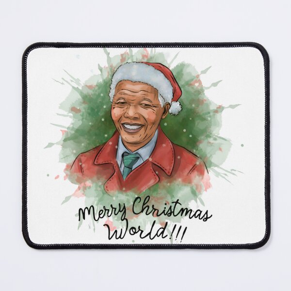 Item preview, Santa Nelson saying, "Merry Christmas World!" designed and sold by JBfusion.