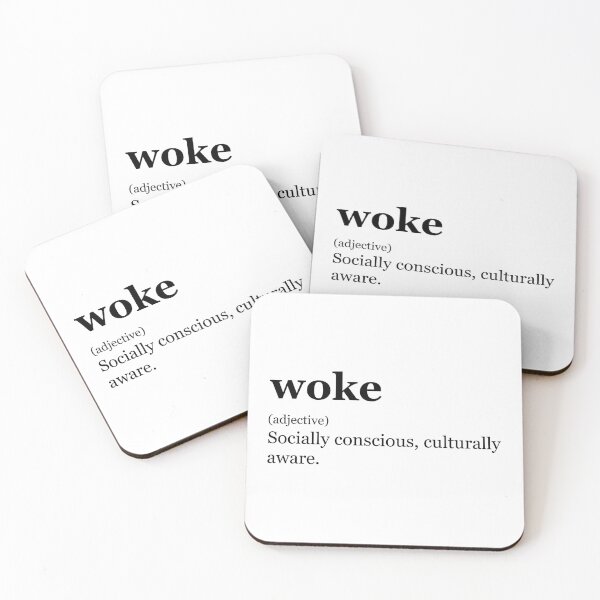 Item preview, woke (woke culture) Dictionary definition Design (Original) designed and sold by marina ralston.