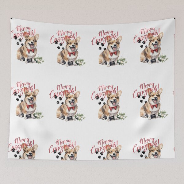 Item preview, Corgi Christmas designed and sold by OscarShoping.