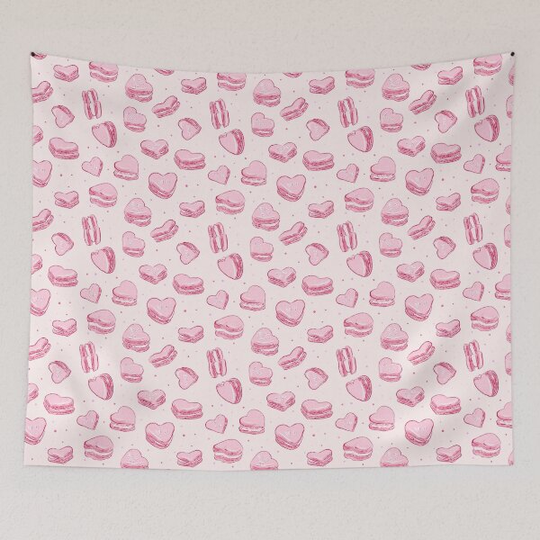 Item preview, Pink Heart Macarons designed and sold by namibear.