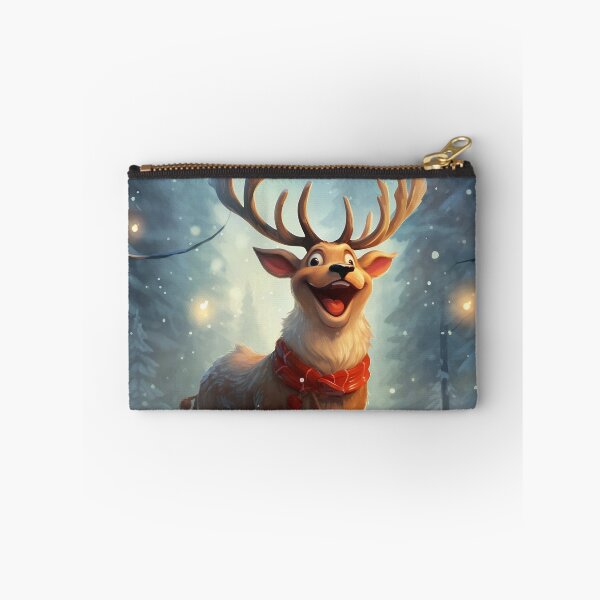Item preview, Reindeer Wearing a Red Scarf designed and sold by dcrc.