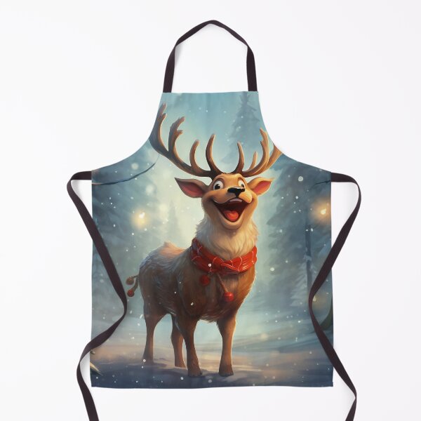 Item preview, Reindeer Wearing a Red Scarf designed and sold by dcrc.