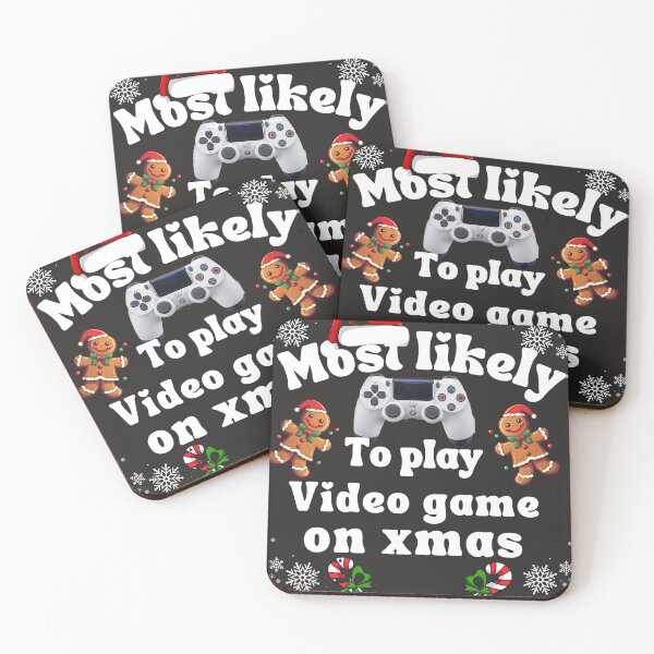 Item preview, Most likely to play video game on xmas designed and sold by MilkyForest.