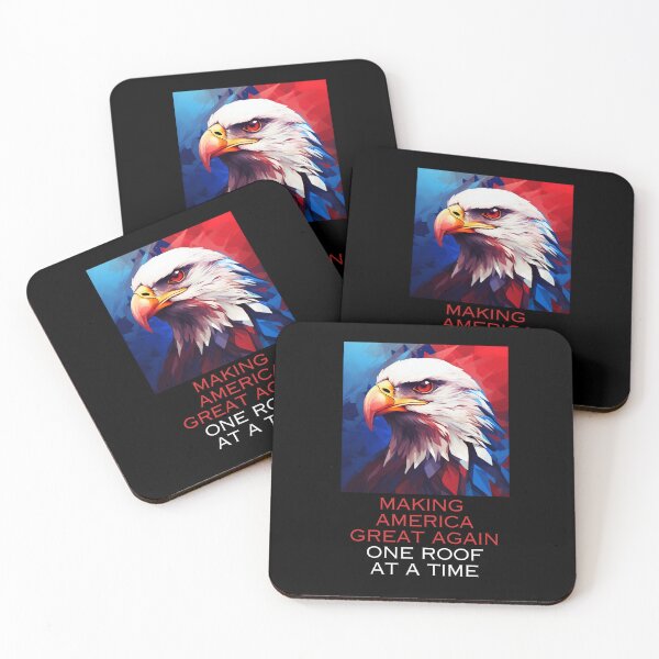 Item preview, Roof Cleaning - MAGA, American Eagle, Patriotic designed and sold by PowerWashing.