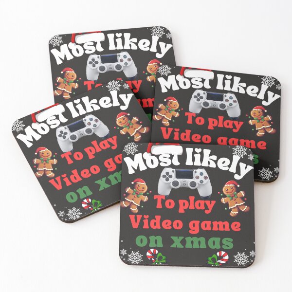 Item preview, Most likely to play video game on xmas designed and sold by MilkyForest.
