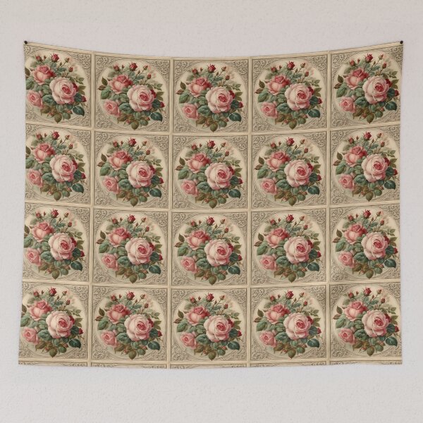 Item preview, Vintage Roses Patterns Victorian Style designed and sold by danaJG.