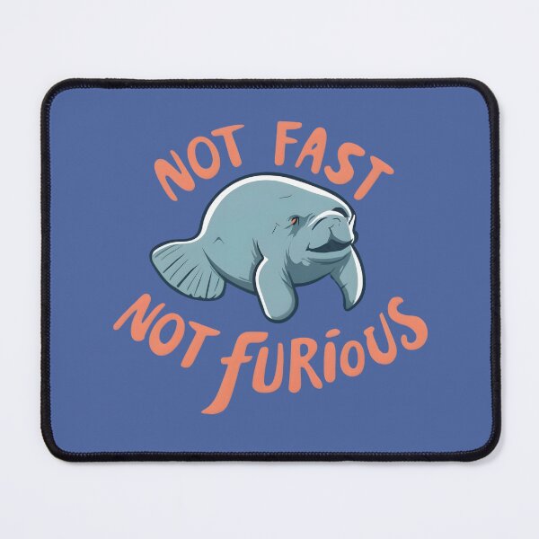 Item preview, Not Fast Not Furious: Celebrate the Grace of Manatees designed and sold by SandbarTees.