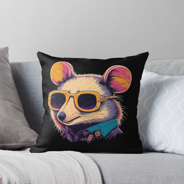 Aperçu de l'œuvre Opossum en lunettes de soleil créée et vendue par Pug-Obsession.