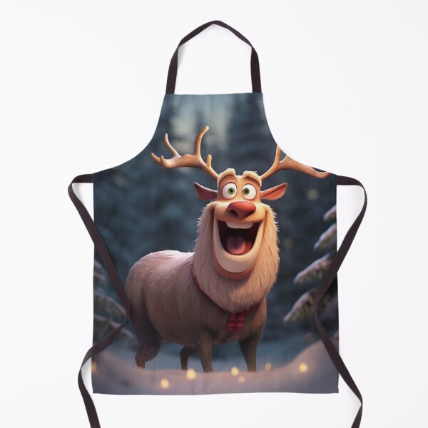 Item preview, Reindeer Standing in a Snow Covered Forest designed and sold by dcrc.