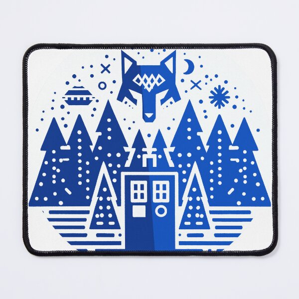 Item preview, Bad Wolf Spiffy Christmas Jumper designed and sold by katemargoli.