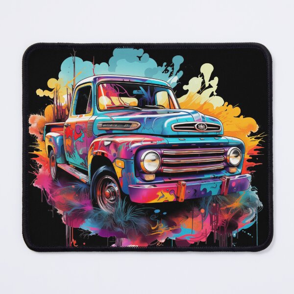 Item preview, Chromatic Reverberations: Artistic Pick-Up Truck 2 designed and sold by GrungeGarage.