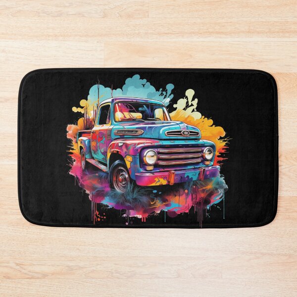 Item preview, Chromatic Reverberations: Artistic Pick-Up Truck 2 designed and sold by GrungeGarage.