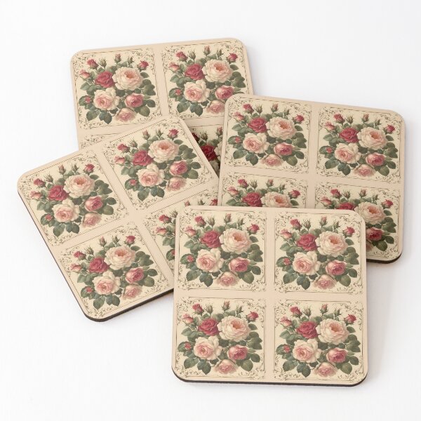 Item preview, Vintage Roses Patterns Victorian Style designed and sold by danaJG.