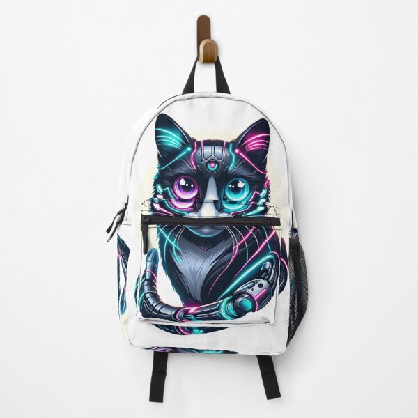 Item preview, Alley Avenger - Cyber Cat designed and sold by MrAI-Store.