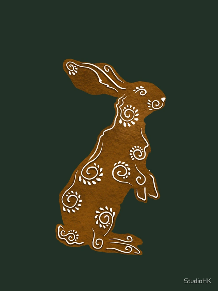 Thumbnail 4 of 4, iPhone Case, Gingerbread Rabbit designed and sold by StudioHK.