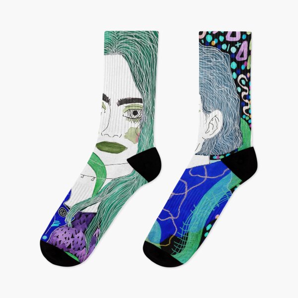 Item preview, faces with snake  designed and sold by AltheaTheThird.
