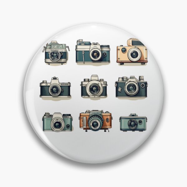 Item preview, Vintage Camera Collage designed and sold by Creation Artful.
