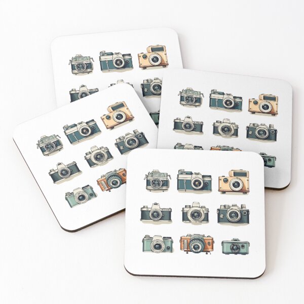 Item preview, Vintage Camera Collage designed and sold by Creation Artful.