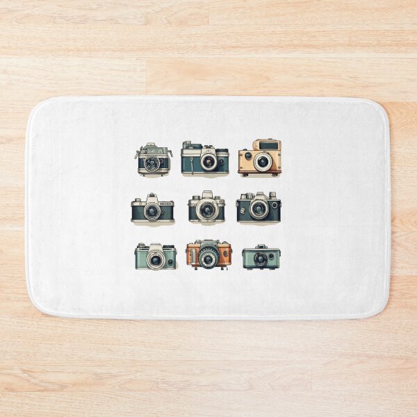 Item preview, Vintage Camera Collage designed and sold by Creation Artful.
