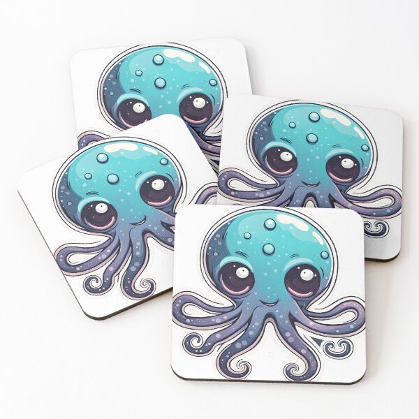 Item preview, Cute Octopus in Space | Adorable Cosmic Sea Creature Art designed and sold by ArtInSync.