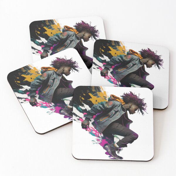 Item preview, Black Anime Boy, Color Splash designed and sold by asaroberson.