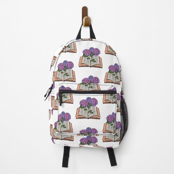Item preview, Flowers Growing From Book | Beautiful Hydrangeas drawn designed and sold by CircinusStore.