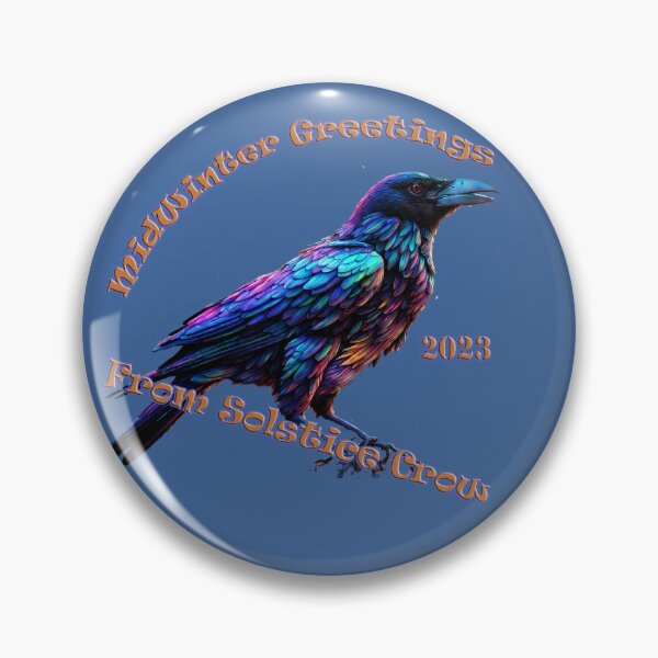 Item preview, Wings of Midwinter: Solstice Crow Tee designed and sold by leyfinder.